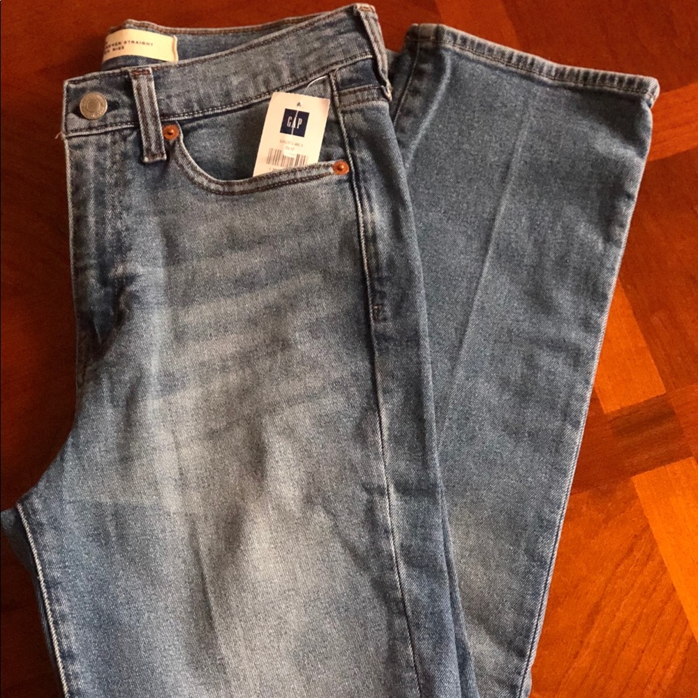 Gap Forever Straight High Rise Jeans 25R NWT